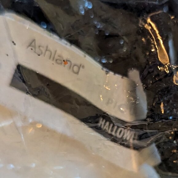 NWT 3 Skeleton Hands Black Glitter Floral Pick Ashland Goth Halloween Decoration - Picture 10 of 10